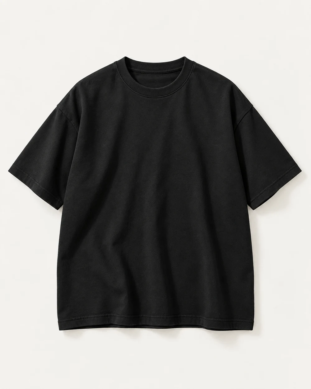 เสื้อยืด Oversize สีดำ